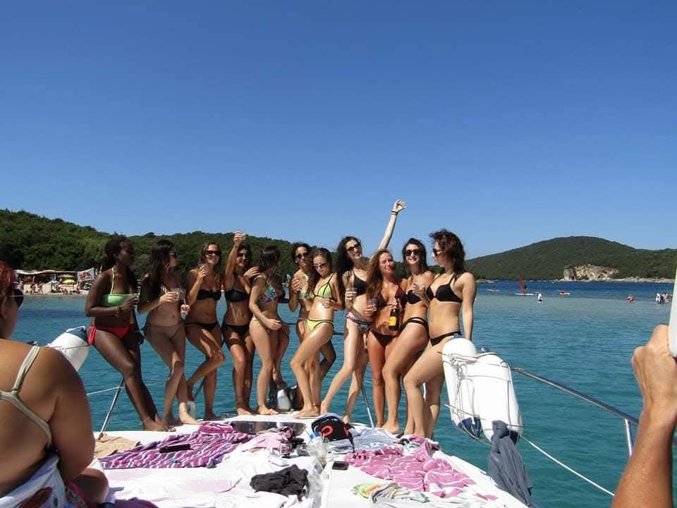 Private group aboard Almyra